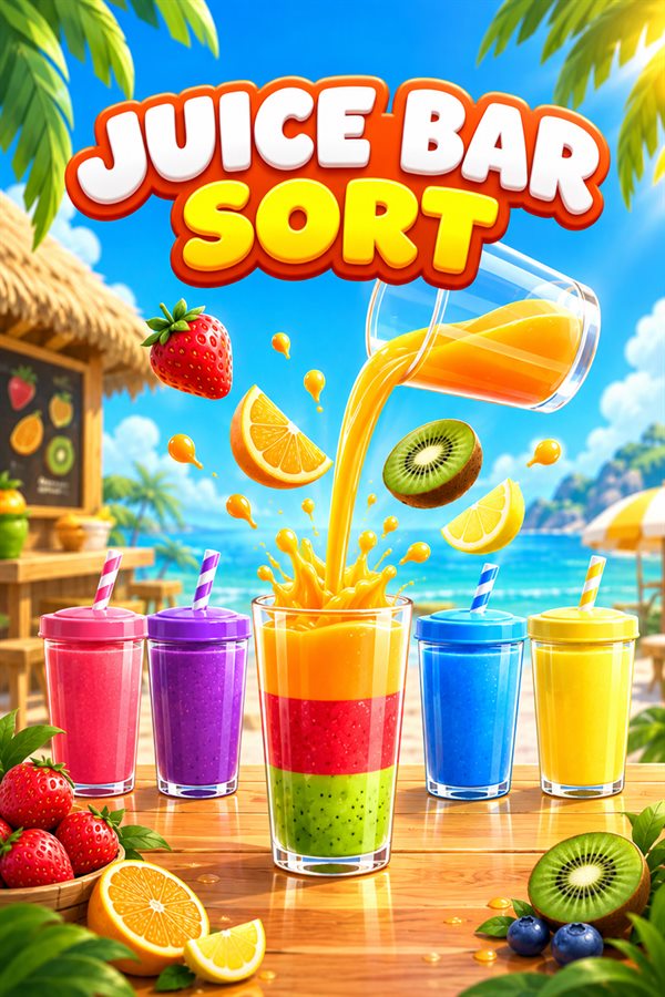 Juice Bar Sort game art